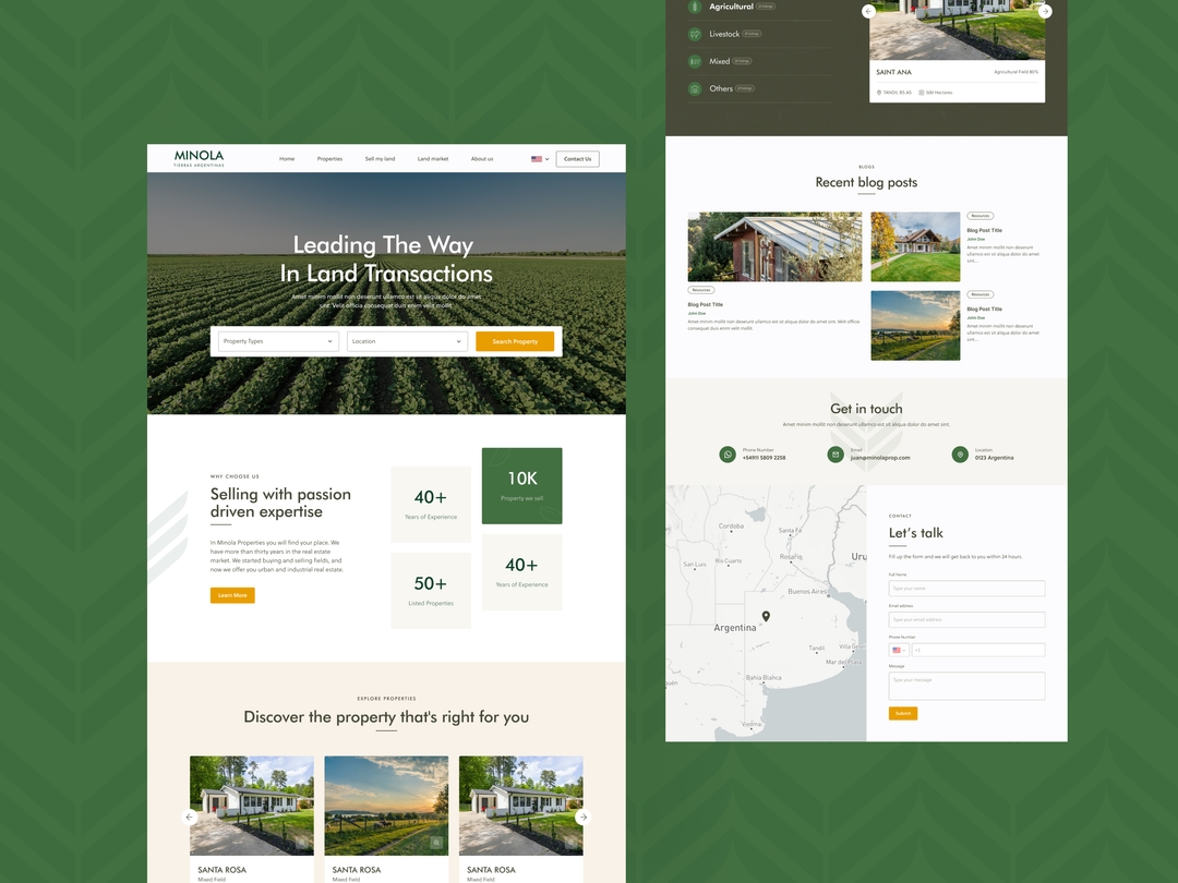 Minola Website