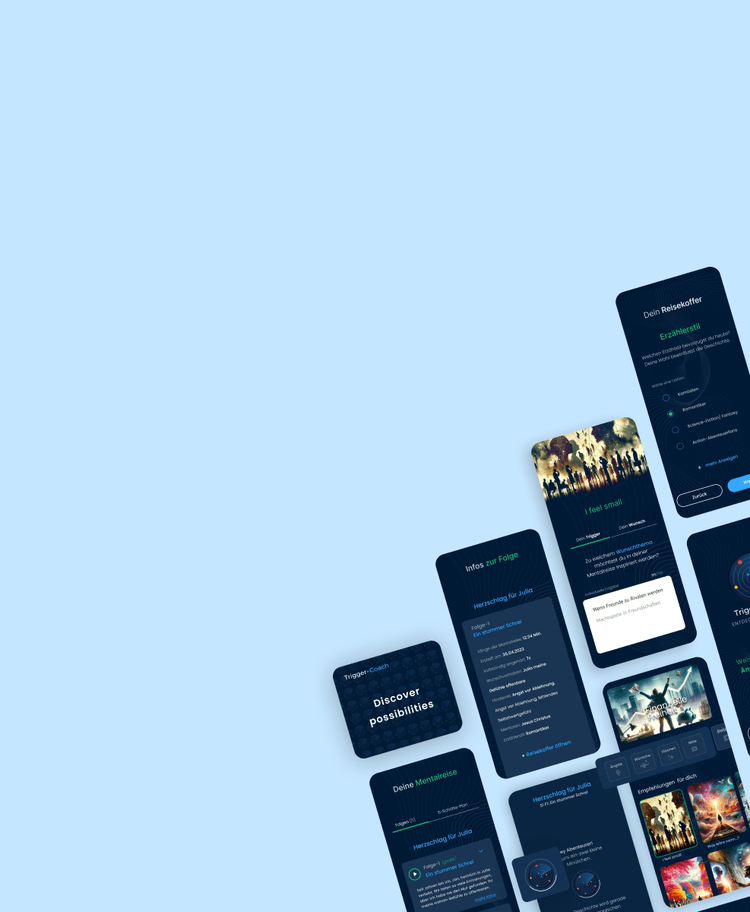 Trigger coach Discover possibilities background Trigger coach Discover possibilities